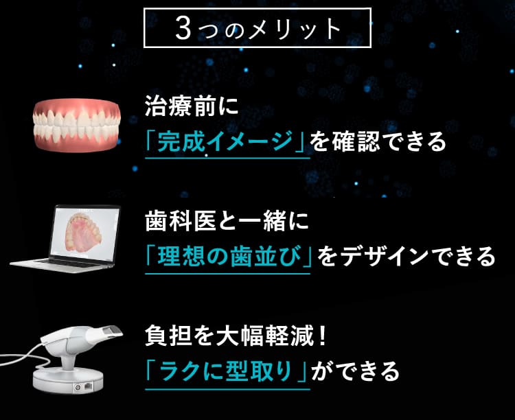 3つのメリット