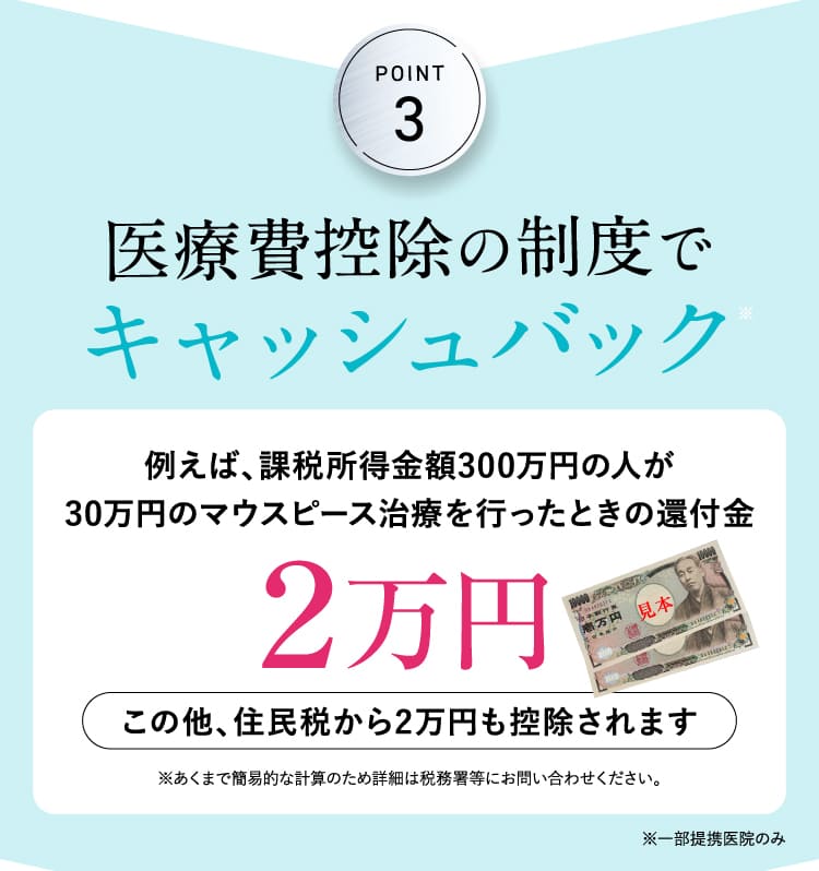 医療費控除の制度でキャッシュバック